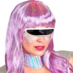 Αποκριάτικα Γυαλιά Space Λευκά