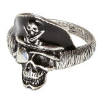 Δαχτυλίδι Πειρατή Με Νεκροκεφαλή