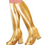 Επικαλυπτικές Μπότες Disco Χρυσές