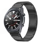 Για Samsung Galaxy Watch3 45mm 22mm I-Shaped Titanium Alloy Watch Band(Black) 