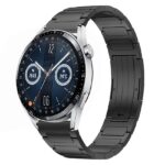 Για Huawei Watch GT3 46mm 22mm I-Shaped Titanium Alloy Watch Band(Black) 