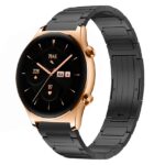 Για Honor Watch GS 3 22mm I-Shaped Titanium Alloy Watch Band(Black) 