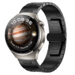Για Huawei Watch 4 Pro Titanium Alloy 22mm Metal Watch Band(Black) 