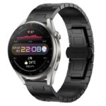 Για Huawei Watch3 Pro Titanium Alloy 22mm Metal Watch Band(Black) 