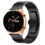 Για Honor Watch GS 3 Titanium Alloy 22mm Metal Watch Band(Black) 