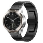 Για Xiaomi Watch S3 Titanium Alloy 22mm Metal Watch Band(Black) 