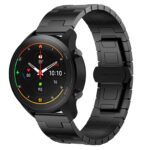 Για Xiaomi Watch S1 Pro Titanium Alloy 22mm Metal Watch Band(Black) 