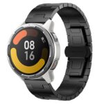 Για Xiaomi Watch Color 2 Titanium Alloy 22mm Metal Watch Band(Black) 