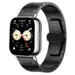 Για Redmi Watch 5 Lite Titanium Alloy 22mm Metal Watch Band(Black) 