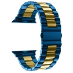 Διπλωμένη πόρπη 3 χάντρες από ανοξείδωτο ατσάλι Ζώνη ρολογιού για Apple Watch Ultra 49mm&Ρολόι Ultra 2 49mm / Σειρά 10 46mm / 9&8&7 45mm / SE 3&SE 2&6&SE&5&4 44mm / 3&2&1 42mm Le - Image 2