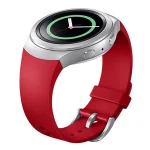 Για Samsung Gear S2 Sport / Gear S2 Watch μονόχρωμη ζώνη ρολογιού σιλικόνης (κόκκινο)