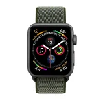 Simple Fashion Nylon Watch Band για Apple Watch Series 8&7 41mm / SE 2&6&SE&5&4 40mm / 3&2&1 38mm, with Magic Stick (Army Green) - Image 3