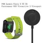 Επιτραπέζιος φορτιστής ABS 1m 1A για Garmin Fenix ​​5 / 5S / 5X /Forerunner 935 / Quatix 5 / Quatix 5 Sapphire / Vivoactive 3 Smart Watch (Μαύρο) - Image 5