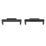 For Huawei Watch Fit 2 2 in 1 Metal Watch Band Connectors (Black) - Image 2