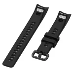 Smart Watch Silicone Watch Band for Huawei Honor Band 4 / Band 5(Black) - Image 2