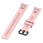 Smart Watch Silicone Watch Band for Huawei Honor Band 4 / Band 5(Pink) - Image 2