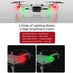 Sunnylife 2-Green + 2-Red Night Strobe LED Ενδεικτική λυχνία για DJI Mavic 2 / Mini / Mavic Air 2 / FPV - Image 7