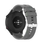 For Xiaomi Watch Color Sport Silicone Watch Band with Silver Steel Buckle(Grey) - Image 5