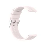For Xiaomi Watch Color Sport Silicone Watch Band with Silver Steel Buckle(Quicksand Pink) - Image 2
