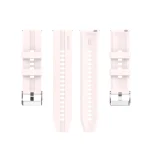 For Xiaomi Watch Color Sport Silicone Watch Band with Silver Steel Buckle(Quicksand Pink) - Image 3