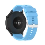 For Xiaomi Watch Color Sport Silicone Watch Band with Silver Steel Buckle(Sky Blue) - Image 5