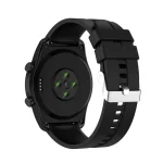 For TicWatch Pro 3 Silicone Watch Band with Silver Steel Buckle(Black)Κατάλληλα μοντέλα : για Ticwatch Pro3, για Ticwatch Pro 2020, για Ticwatch GTX, για Ticwatch Pro, για Ticwatch E2, για Ticwatch S2 - Image 5