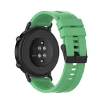 For Huawei Watch GT 2 42mm Silicone Watch Band with Black Buckle(Mint Green) - Image 5