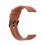 For Huawei Watch GT 2 42mm Silicone Watch Band with Black Buckle(Orange) - Image 3