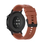 For Huawei Watch GT 2 42mm Silicone Watch Band with Black Buckle(Orange) - Image 5