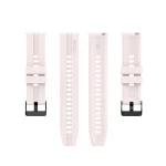 For Huawei Watch GT 2 42mm Silicone Watch Band with Black Buckle(Quicksand Pink) - Image 2