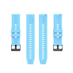 For Huawei Watch GT 2 42mm Silicone Watch Band with Black Buckle(Sky Blue) - Image 2