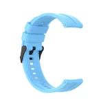 For Huawei Watch GT 2 42mm Silicone Watch Band with Black Buckle(Sky Blue) - Image 3