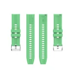 For Huawei Watch GT 2 42mm Silicone Watch Band with Silver Buckle(Mint Green) - Image 2