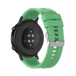 For Huawei Watch GT 2 42mm Silicone Watch Band with Silver Buckle(Mint Green) - Image 5
