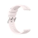For Huawei Watch GT 2 42mm Silicone Watch Band with Silver Buckle(Quicksand Pink) - Image 3