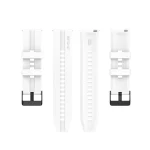 For Huawei Watch GT 2 46mm Silicone Watch Band with Black Buckle(White) - Image 2