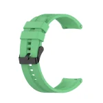 For Huawei Watch GT 2 46mm Silicone Watch Band with Black Buckle(Mint Green)