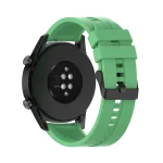 For Huawei Watch GT 2 46mm Silicone Watch Band with Black Buckle(Mint Green) - Image 5