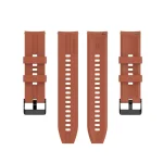 For Huawei Watch GT 2 46mm Silicone Watch Band with Black Buckle(Orange) - Image 2