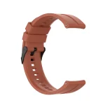 For Huawei Watch GT 2 46mm Silicone Watch Band with Black Buckle(Orange) - Image 3