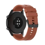 For Huawei Watch GT 2 46mm Silicone Watch Band with Black Buckle(Orange) - Image 5
