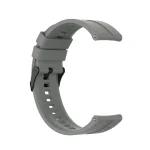 For Huawei Watch GT 2 46mm Silicone Watch Band with Black Buckle(Grey) - Image 3