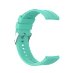 For Huawei Watch GT 2 46mm Silicone Watch Band with Silver Buckle( Blue) - Image 3