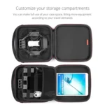 PGYTECH Portable PU Nylon EVA Storage Bag for DJI TELLO(Black) - Image 7
