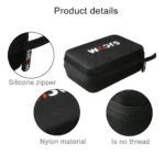 Portable Shockproof Shatter-resistant Wear-resisting Camera Bag Carrying Travel Case for SJCAM SJ4000 / SJ5000 / SJ6000 / SJ7000 / SJ8000 / SJ9000 Sport Action Camera & Selfie Stick and Other Accessories, Size: 22 * 16 * 6 cm - Image 8