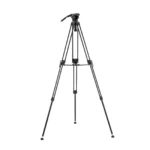 Fotopro DV-3A Pro Heavy-Duty Fluid Head Video Tripod Professional Aluminum Tripod (Black) - Image 5