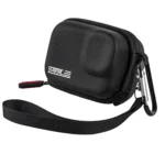 STARTRC Camera PU Carry Case For Insta360 GO3 / DJI Action 3 / 4 / 5 Pro (Black)