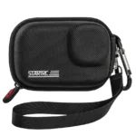 STARTRC Camera PU Carry Case For Insta360 GO3 / DJI Action 3 / 4 / 5 Pro (Black) - Image 2