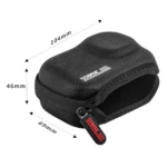 STARTRC Camera PU Carry Case For Insta360 GO3 / DJI Action 3 / 4 / 5 Pro (Black) - Image 3