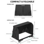 For DJI RC 2 Sunnylife ZG673 Remote Control Sunshade Hood Cover (Black) - Image 6